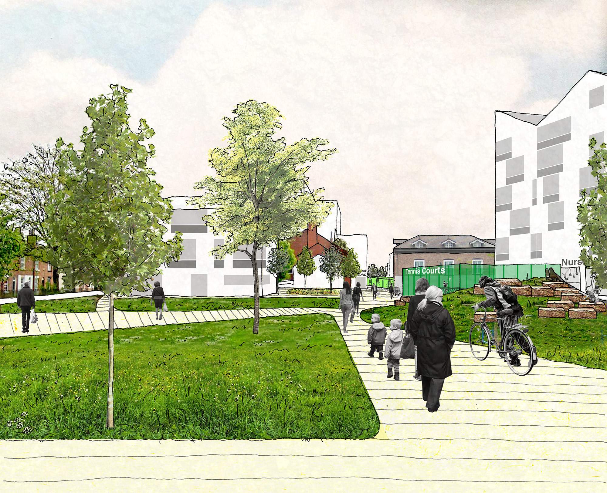 Visual showing indicative potential Hoole Edge View